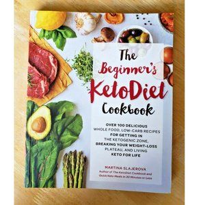 The Beginner's KetoDiet Cookbook by Martina Slajerova- KETO Diet Paperback